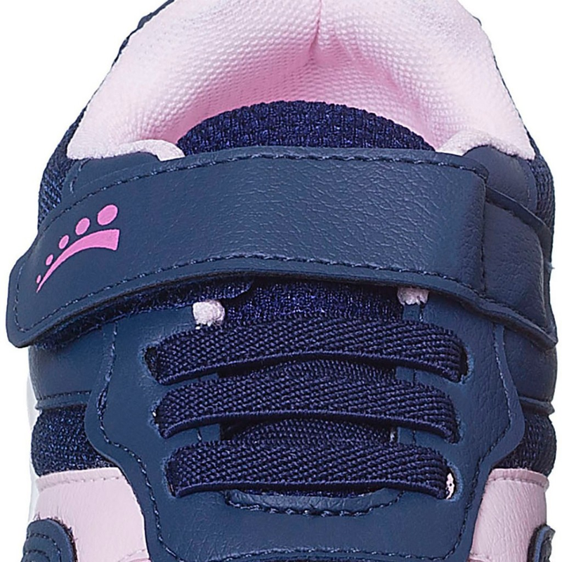 Tênis Infantil Ortopasso Wave Menina Azul Marinho Cinza