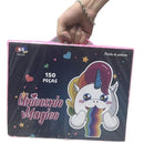 Estojo Maleta de Pintura Infantil - Kits de 24 a 150 Peças com Canetinhas, Giz, Lápis e Desenhos para Colorir