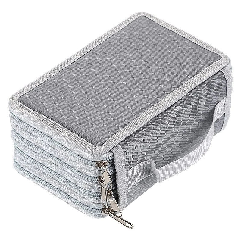 Estojo Escolar/Estojo Box/Estojo De Lápis De Quatro Camadas Com 72 Furos /Material Escolar