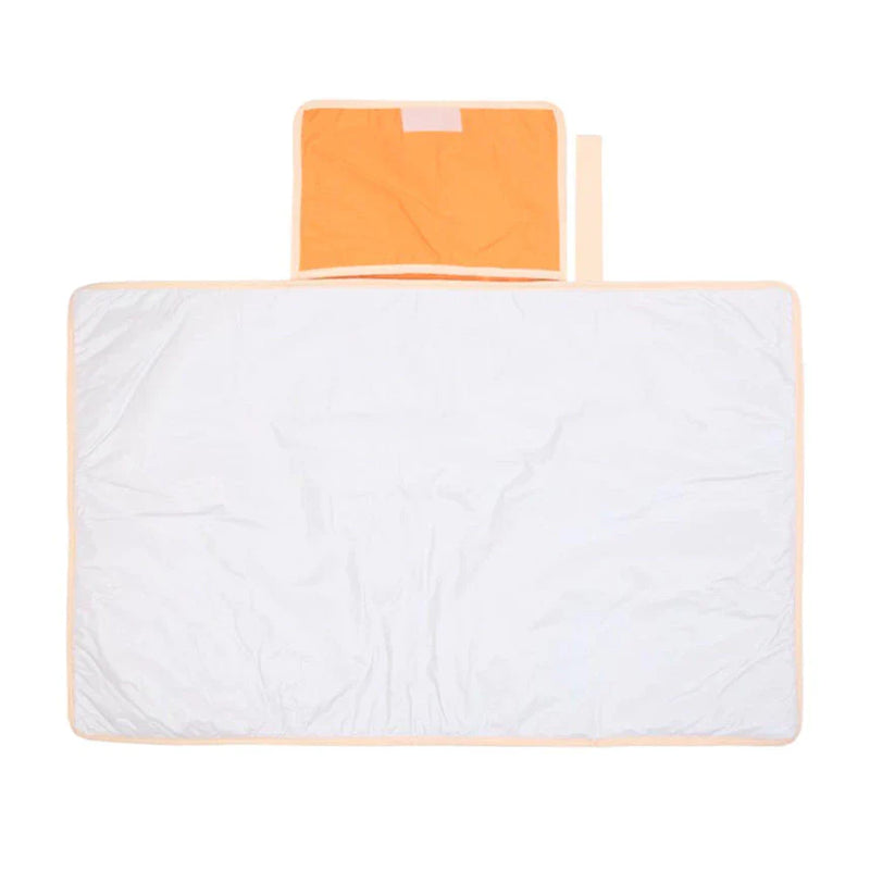 Trocador De Fraldas Portátil Papi Liso Com Bolso